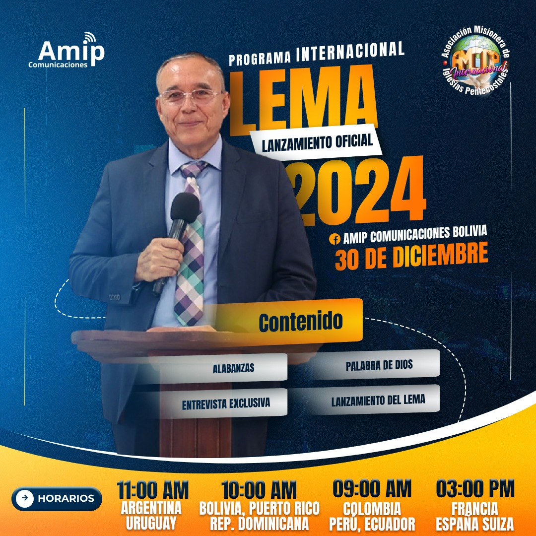 AMIP - FUNDAMENTOS Programa Internacional de Lanzamiento del Inspirador Lema 2024