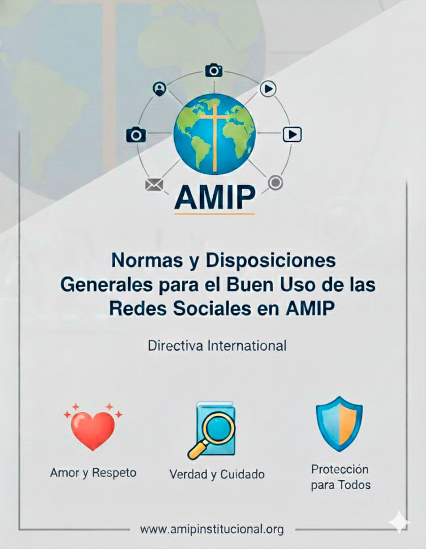 Normas AMIP Oficial, Redes Sociales Cristianas, Documento Oficial AMIP, Normativa Uso Digital