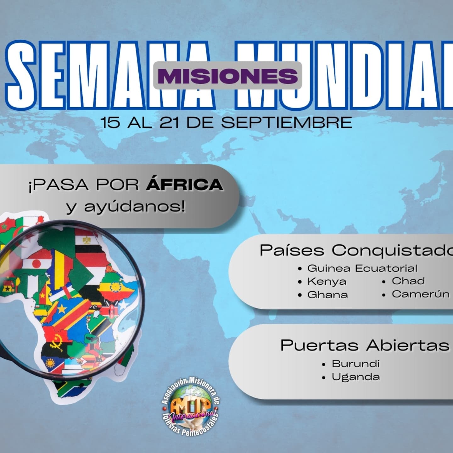 Una iglesia en acción, un continente transformado.